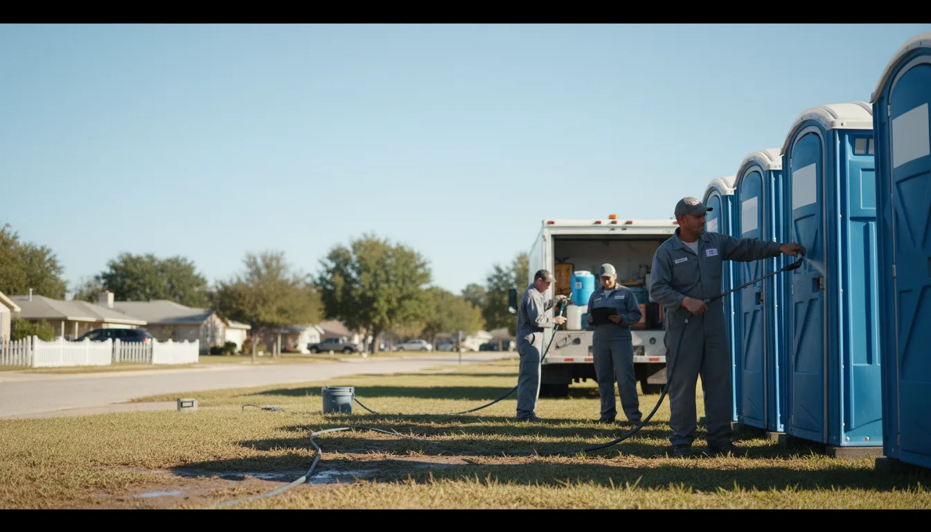 Long-Term Portable Toilet Rental in Wausa, NE near me